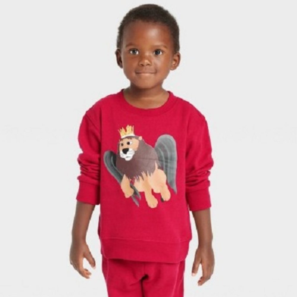 Toddler Rudolph The Red-Nosed Reindeer Moonracer Crewneck Sweatshirt Size 3T